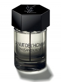 La Nuit de L'Homme, the new fragrance for men by Yves Saint Laurent. A story of seduction, intensity and bold sensuality. A structure of contrasting forces. Bright, masculine freshness combines with sophistication and nonchalance for a deep, mysterious and sensual fragrance. A fresh Asian scent with notes of cardamom, cedar and coumarin. 6.6 oz. La Nuit de L'Homme, the new fragrance for men by Yves Saint Laurent. A story of seduction, intensity and bold sensuality. A structure of contrasting forces. Bright, masculine freshness combines with sophistication and nonchalance for a deep, mysterious and sensual fragrance. A fresh Asian scent with notes of cardamom, cedar and coumarin. 6.6 oz.