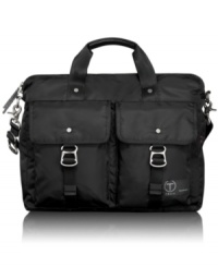 Sleek utility becomes understated style for today's design-focused professionals with this bag from T-Tech by Tumi. Sleek utility becomes understated style for today's design-focused professionals with this bag from T-Tech by Tumi.
