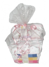 Noa Lily X-Large Layette Gift Basket, Pink Hearts, 6 Months Noa Lily X-Large Layette Gift Basket, Pink Hearts, 6 Months