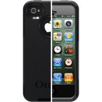 Otterbox Commuter Series Hybrid Case for iPhone 4 & 4S - Retail Packaging - Black Otterbox Commuter Series Hybrid Case for iPhone 4 & 4S - Retail Packaging - Black