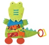 Kids Preferred Label Loveys Teether Blanket, Cute as a Button Alligator