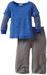 Splendid Littles Baby-boys Infant Mini Thermal Stripe Set, Royal, 6-12 Months Splendid Littles Baby-boys Infant Mini Thermal Stripe Set, Royal, 6-12 Months