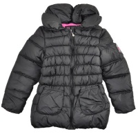 Weatherproof Girls Black & Fuchsia Bubble Jacket (14/16) Weatherproof Girls Black & Fuchsia Bubble Jacket (14/16)