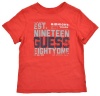 GUESS Boys Midnight Vision Pacific Coast Div. T-Shirt (7, Rouge Red)