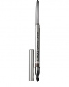 Clinique's automatic eye pencil twists up. Glides on. Smudges to a smooth blur of colour. Silky formula slinks on, lining, defining, with the greatest of ease. 0.01 oz. 