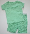 Calvin Klein Boys 2-7 Logo-C Sleepwear Set,Green,5