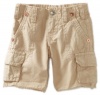 True Religion Boys 2-7 Isaac Big T Cargo Short, Khaki, 14