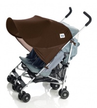 Protect-a-Bub Classic Sunshade - Twin - Brown Protect-a-Bub Classic Sunshade - Twin - Brown