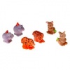 Fisher Price Little People Noah's Animals Kangaroos, Hippos, and Leopards- Assortment