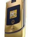 Motorola RAZR V3i Dolce & Gabbana Unlocked Phone with MP3/Video Player, and MicroSD--International Version with No Warranty (Gold)