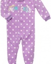 Carter's Infant Footed Fleece Sleeper - Daddy's Princess-24 Months