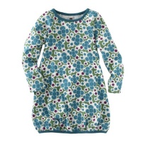 Tea Collection Girls Mikko Floral Playdress, Fairway, 2 Tea Collection Girls Mikko Floral Playdress, Fairway, 2