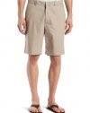 Dockers Mens Flat Front Khaki D2 Straight Fit Shorts