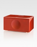 A complete, multi-function stereo system in a single wood cabinet and a tabletop size capable of room-filling sound. Four speakers, independently powered by digital amplifiers, create sound accuracy unmatched by any product of its size.