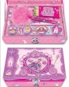 Pecoware / Trinket Box with Accessories & Lock, Princess Rose Slippers