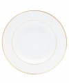 Serve special meals with this simply beautiful gold-rimmed soup bowl and make dining at home feel like a four-star affair.