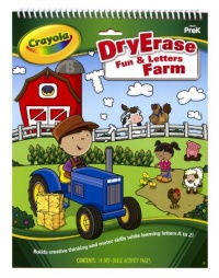 Crayola Dry Erase Activity Tablet Fun And Letters Farm Crayola Dry Erase Activity Tablet Fun And Letters Farm
