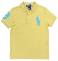 Polo Ralph Lauren Boys Mesh Big Pony Logo Polo Shirt - S (8) Polo Ralph Lauren Boys Mesh Big Pony Logo Polo Shirt - S (8)