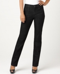The Hayden from Not Your Daughter's Jeans now comes in an extra-flattering black wash. The renowned shaping features give you control where you want it most! The Hayden from Not Your Daughter's Jeans now comes in an extra-flattering black wash. The renowned shaping features give you control where you want it most!