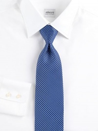 A neat pattern accents this classic dress essential woven in Italian silk.SilkDry cleanMade in Italy A neat pattern accents this classic dress essential woven in Italian silk.SilkDry cleanMade in Italy