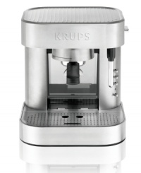 Italian flavor and depth in every cup. Treat yourself to the ease and excellence of this automatic espresso machine that features a full-body 18-bar stainless steel pump, 30-minute automatic stop and 3 functions for espresso, hot water and frothing. 2-year limited warranty. Model XP602050. Italian flavor and depth in every cup. Treat yourself to the ease and excellence of this automatic espresso machine that features a full-body 18-bar stainless steel pump, 30-minute automatic stop and 3 functions for espresso, hot water and frothing. 2-year limited warranty. Model XP602050.