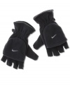 Prep him for winter with these tech-y and sporty gloves from Nike.