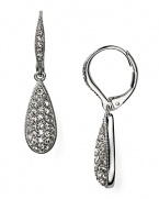 An easy shot of sparkle that makes every outfit a little more glamorous - this pair of crystal-set teardrop earrings from Nadri go everywhere (and look great doing it.)