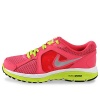 Nike Kids's NIKE DUAL FUSION RUN (GS) RUNNING SHOES 5 (DSRT PNK/MTLLC SLVR/ATMC GRN/F)