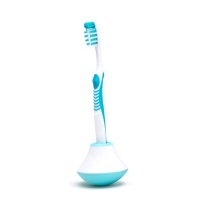 Quirky BBB-1-BLU Bobble Brush Toothbrush Stand (Blue) Quirky BBB-1-BLU Bobble Brush Toothbrush Stand (Blue)