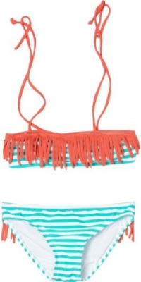 Roxy Girls 7-16 - Tie Fringe Set Roxy Girls 7-16 - Tie Fringe Set