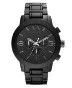 Stop people in their tracks with the striking details of this AX Armani Exchange timepiece.