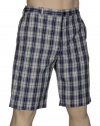 Michael Kors Mens Shorts Cotton Plaid Short 34 Straight Fit Euro 50