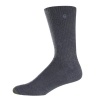 Gold Toe men's casual cushioned Uptown socks crew grey heather 1pair
