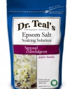 Dr. Teal's Epsom Salt Soaking Solution, Amber Vanilla, 48 Ounce