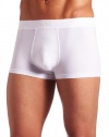 HUGO BOSS Men's Black Experience Boxer, White, Large