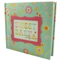 C.R. Gibson Slim Compact Journal Album for Photos, Happi Baby Girl C.R. Gibson Slim Compact Journal Album for Photos, Happi Baby Girl