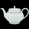 Haviland Symphonie Platinum Teapot(Round Shape) 40.6 oz