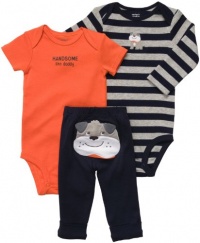 Carter's 3-Piece Set - Handsome Like Daddy - 12M Carter's 3-Piece Set - Handsome Like Daddy - 12M