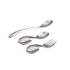 Nambe Baby Nambe Loop Spoon, Fork and Feeding Spoon 3-Piece Set