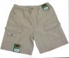 Boston Traders Men's Elastic Waist Cargo Shorts