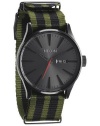 Nixon Sentry Watch - Men's Surplus/Black Nylon, One Size