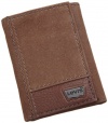 Levi's Mens Trifold Two-Tone Wallet