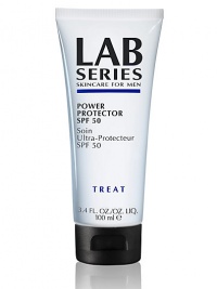 Introducing the new Lab Series Skincare for Men. Power Protector SPF 50 is a formula containing SPF 50 protection, the highest and most powerful protection available in the Lab Series Skincare for Men line. Provides daily hydration, improved skin tone and texture, revitalizes skin's overall appearance. 3.4 oz. Introducing the new Lab Series Skincare for Men. Power Protector SPF 50 is a formula containing SPF 50 protection, the highest and most powerful protection available in the Lab Series Skincare for Men line. Provides daily hydration, improved skin tone and texture, revitalizes skin's overall appearance. 3.4 oz.