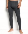 Waffle knit thermal pant by Alfani are tapered at ankle. Always great for layering and added warmth.
