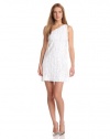 laundry BY SHELLI SEGAL Women's One Shoulder Sequin Cocktail Dress, Warm White, 6