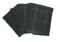 Calphalon 4-Piece Solid Dish Cloth Set, Black Licorice Calphalon 4-Piece Solid Dish Cloth Set, Black Licorice