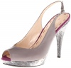 Nine West Women's Glameron Peep-Toe Pump