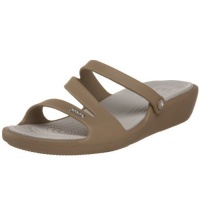 Crocs Women's Patricia Sandal,Khaki/Pearl,11 M US Crocs Women's Patricia Sandal,Khaki/Pearl,11 M US