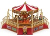 Mr. Christmas World's Fair Animated Musical Lighted Boardwalk Carousel #79859