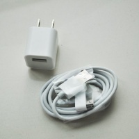 USB Wall Adapter Charger with USB to Dock Connector cable compatible with ALL iPhone 3 3G 3GS 4 4S USB Wall Adapter Charger with USB to Dock Connector cable compatible with ALL iPhone 3 3G 3GS 4 4S